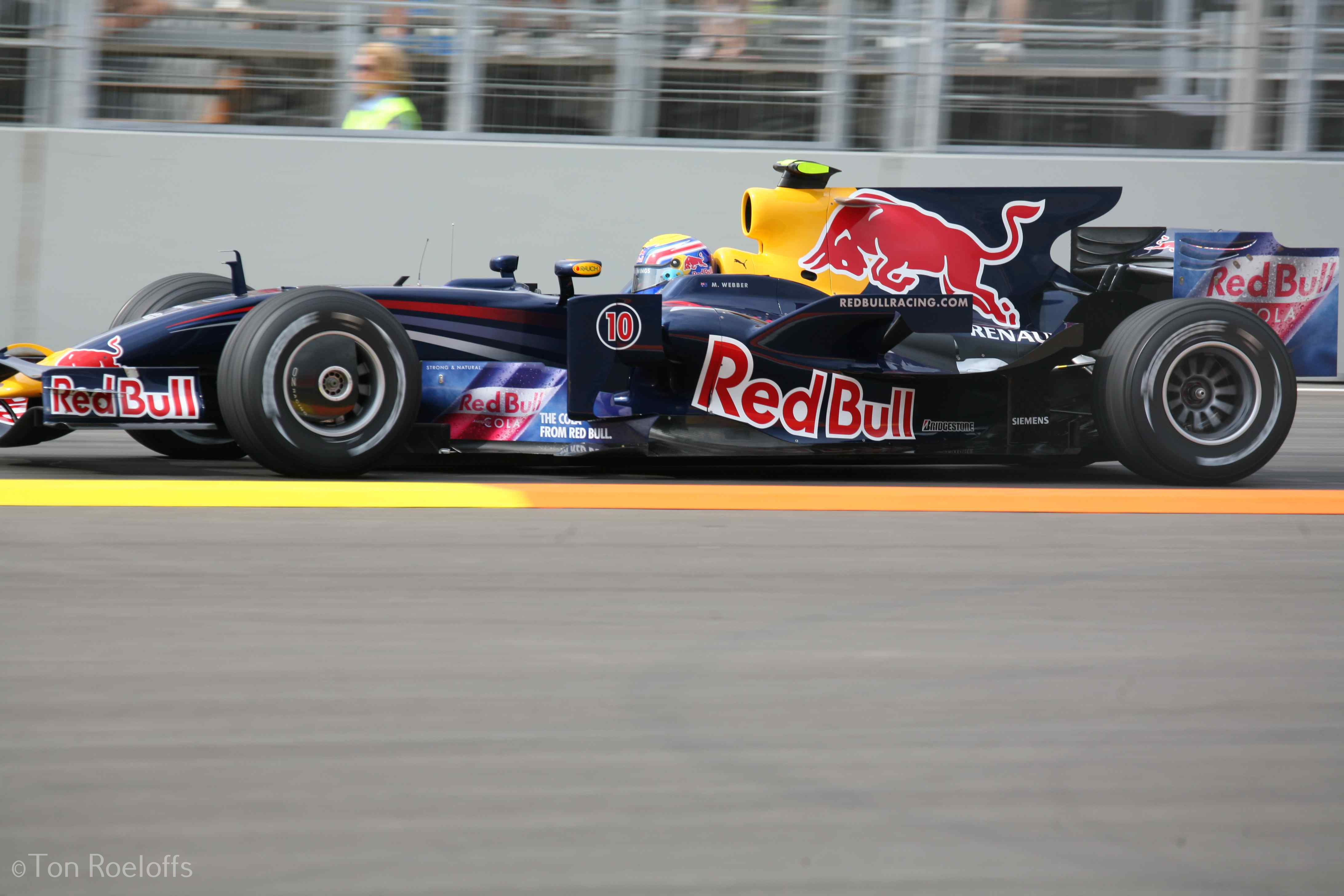 Verstappen pitbox
